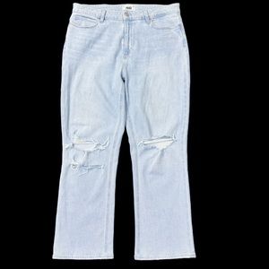 PAIGE Relaxed Colette Jeans Dance Hall Destructed Size 32